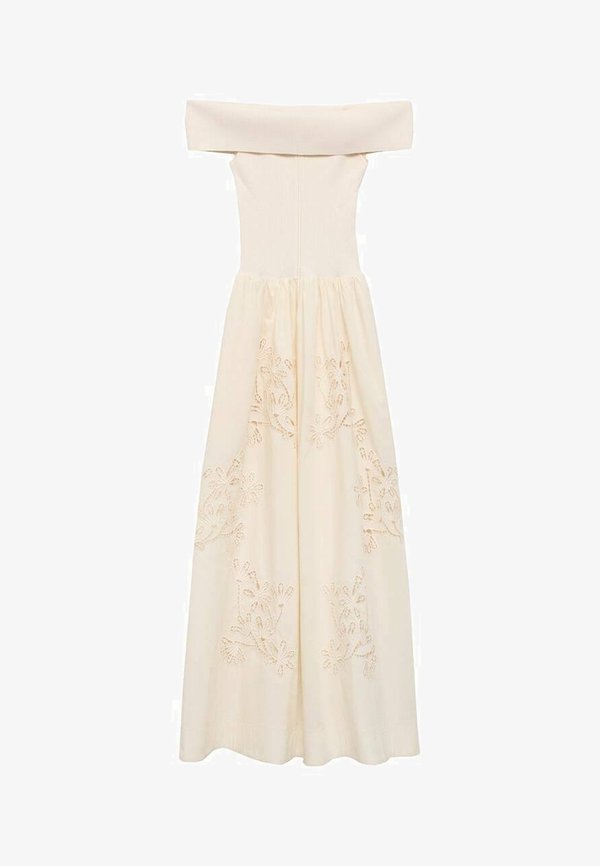 TANO - Day dress - open beige4