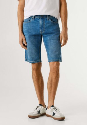 GYMDIGO - Shorts di jeans - authentic true blue gymdigo  h