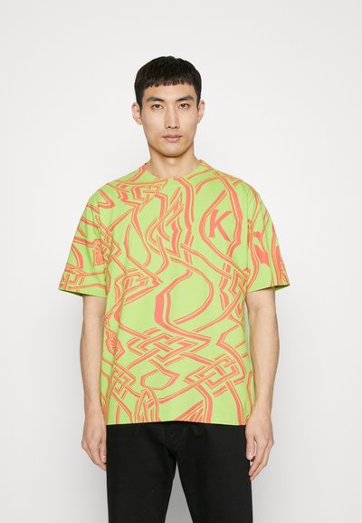 KOCHÉ UNISEX - Majica kratkih rukava s printom - green