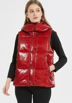 Veste sans manches - rouge