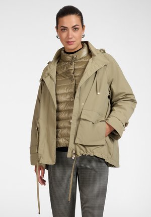 Elena Mirò PARKA 3 IN 1 CON TASCHE CARGO - Cappotto invernale - verde militare