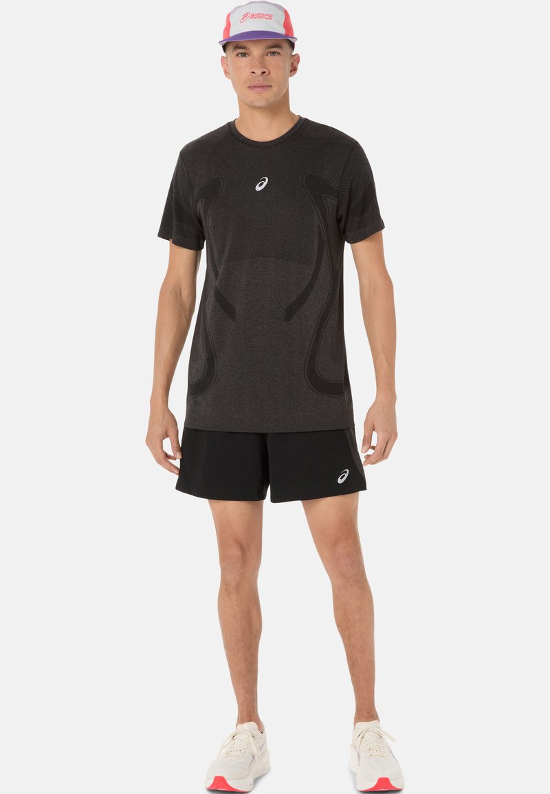 ASICS ROAD SEAMLESS - Sportovní tričko - performance black