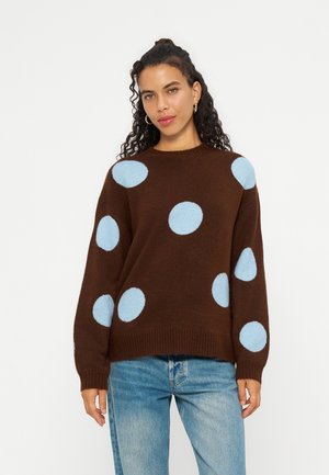 Even&Odd by Zalando, Pullover - brown/blue
