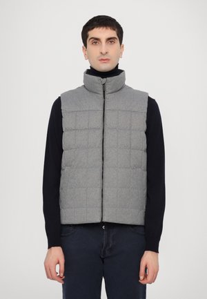 LEO - Waistcoat - heather grey