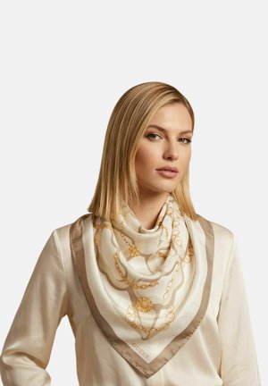 Guess, SCIARPA DONNA KEFIAH 120X120 BEIGE - Foulard - gold-coloured