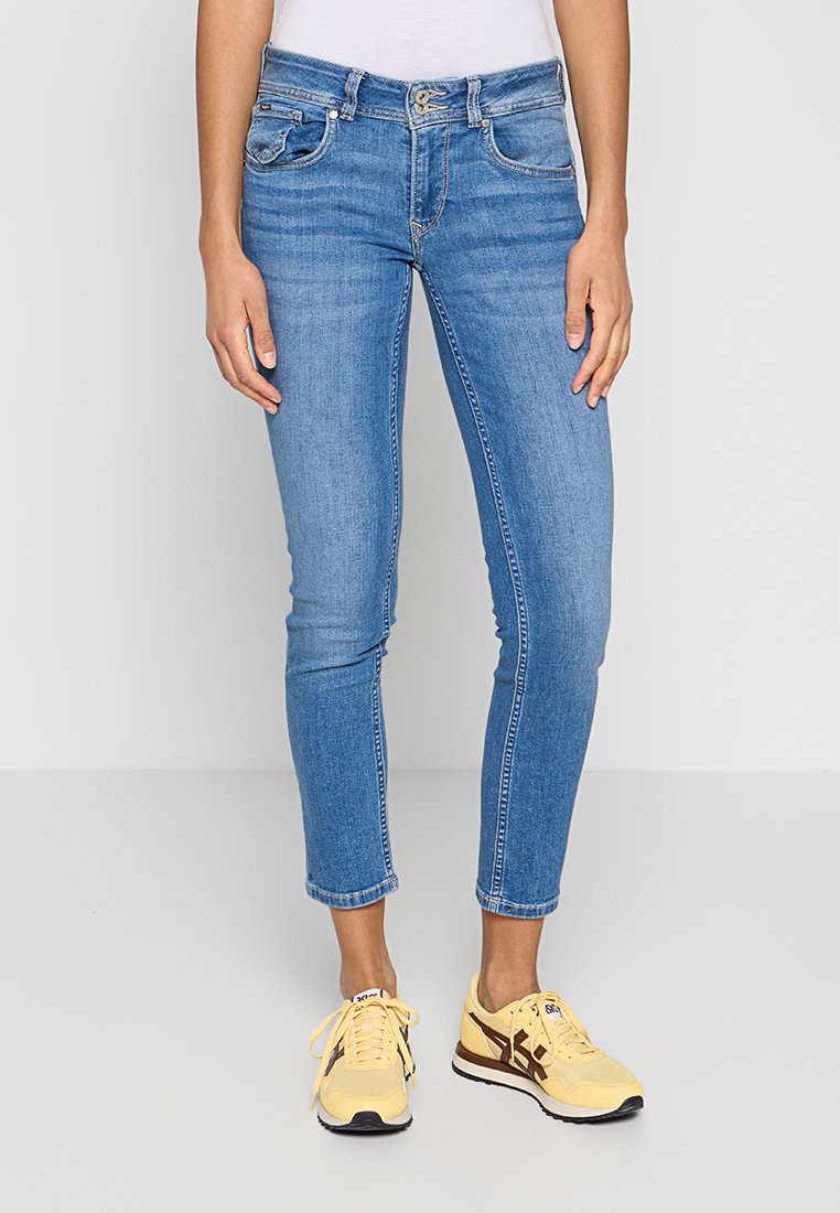 Pepe Jeans Slim fit jeans blauw