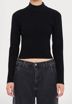 Jersey de punto - black