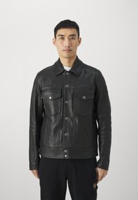 Belstaff PISTON JACKET - Leather jacket - black