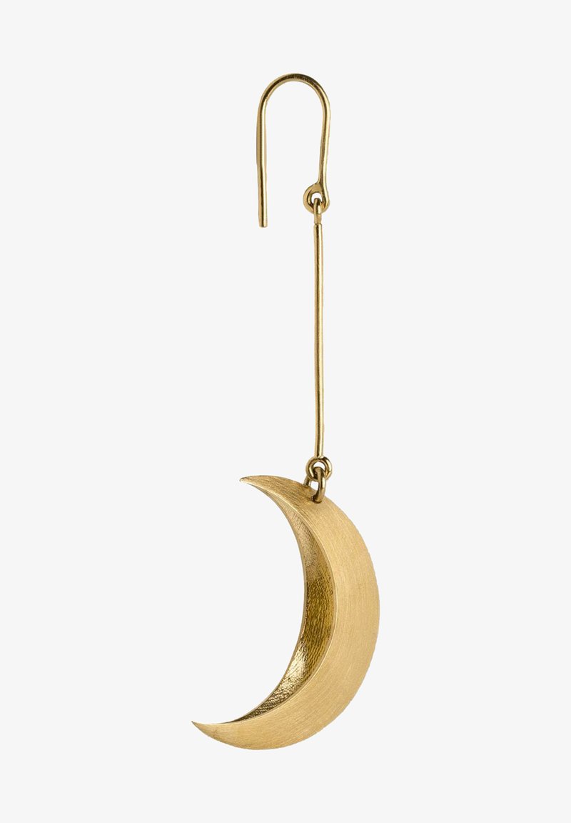 Jane Kønig HALF MOON - Un singur cercel - gold plated