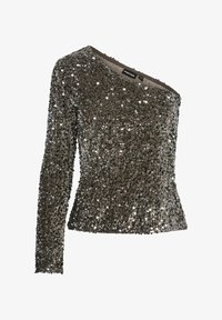 Odabrano, morel detailsilver sequins