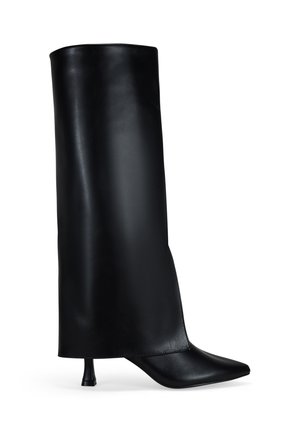 CON POLAINA Y KITTEN - Botas - black