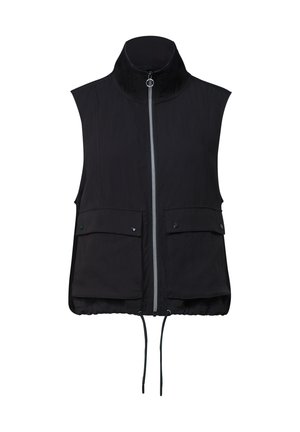 Street One, WESTE MIT ZIPPER UND TUNNELZUG - Veste sans manches - deep bound green