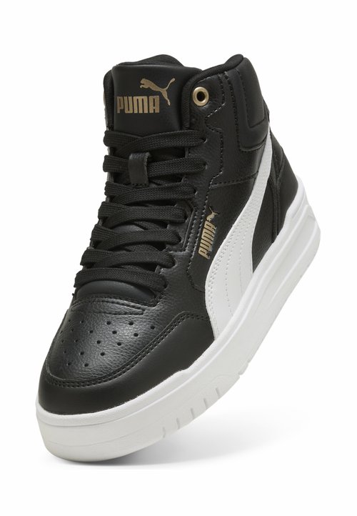 PUMA SHUFFLE DOWNTOWN UNISEX - Zapatillas altas - black- white- gold — foto 5
