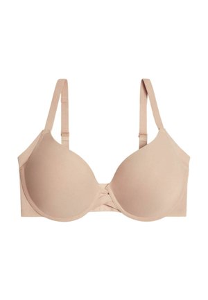 Sujetador con aros - nude
