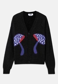 SWEATER - Vesta na kopčanje - black