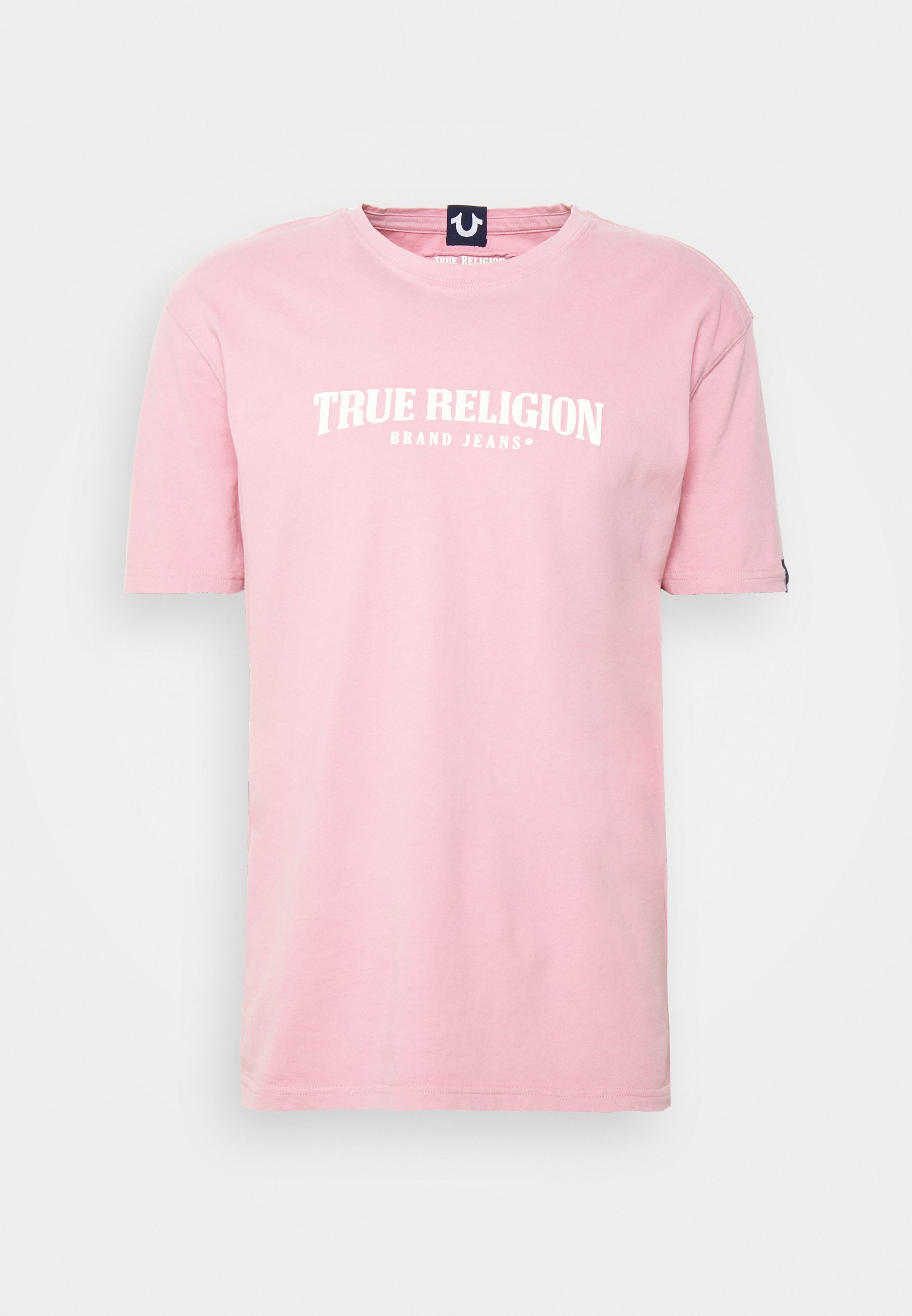 True Religion LOGO TEE FOXGLOVE - Print 