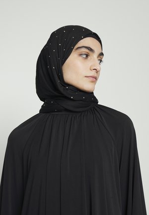 HEADSCARF STOLA APPLICAZIONI - Copricapo - nero