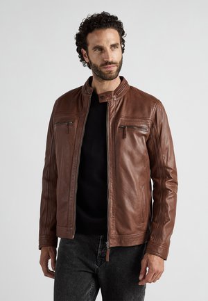 JCC Leren jas - cognac