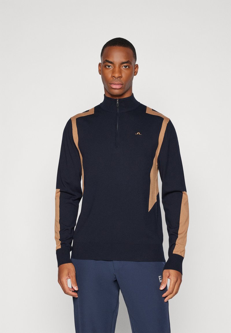 J.LINDEBERG Sports - KENDRICK - Jumper - tigers eye, Enlarge