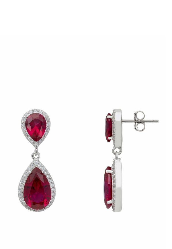 ODETTE TEARDROP RUBY - Earrings2