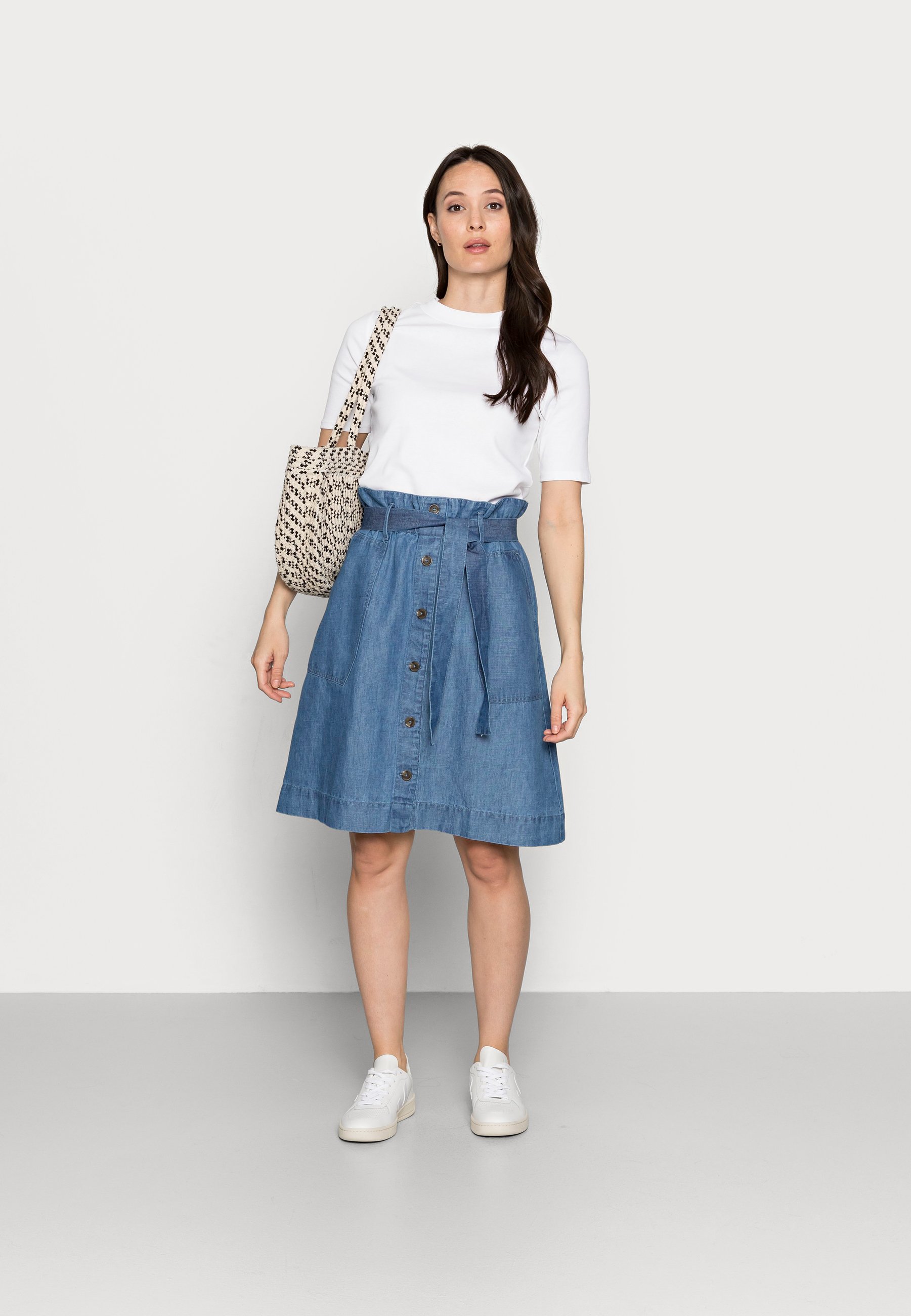 Esprit Gonna di jeans - blue medium wash/blu denim - Zalando.it