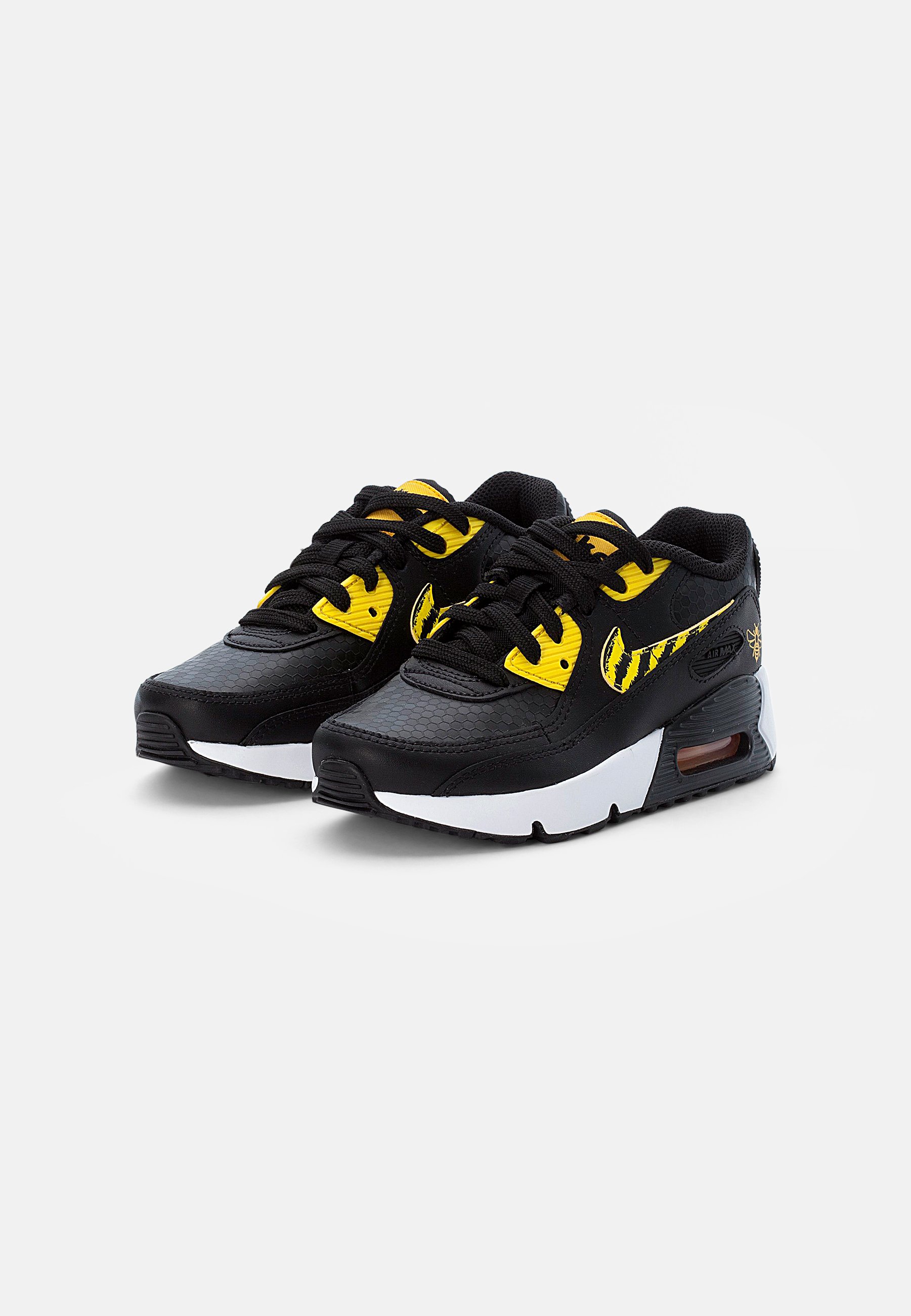 nike air black and yellow