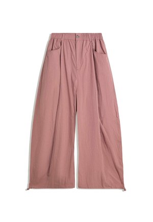 TECHNICAL BALLOON PARACHUTE - Pantalon classique - pink