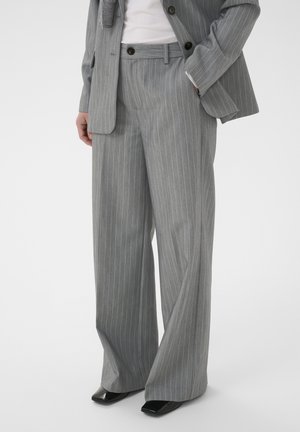 Part Two, NINNESAPW PA NINNESAPW - Stoffhose - grey white pinstripe