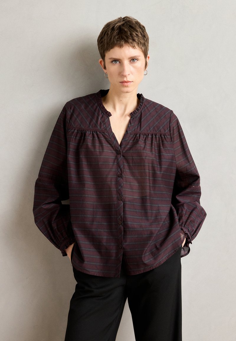 Mos Mosh SHIRT - Blūze - fudge