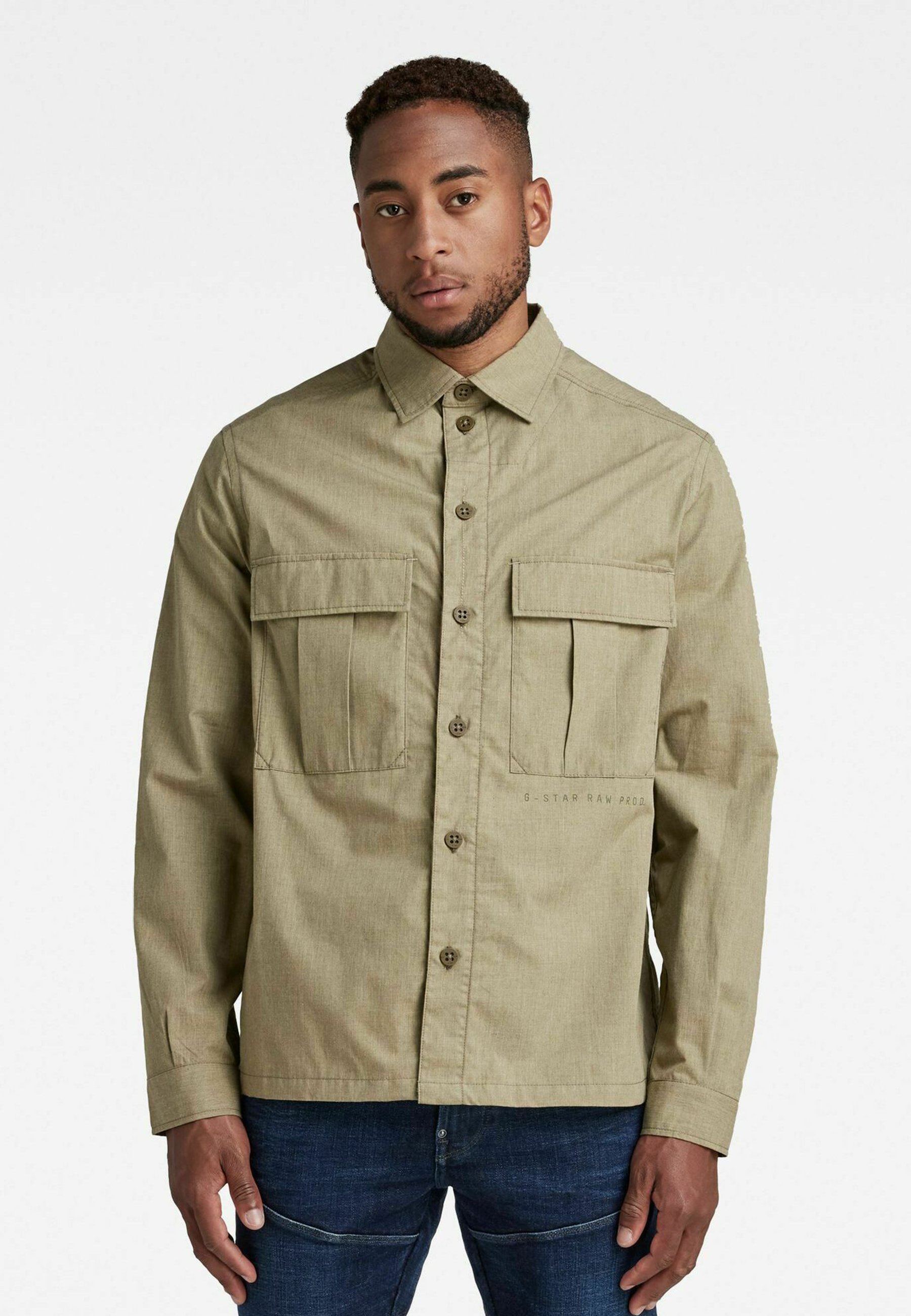 G-Star UTILITY RELAXED - Shirt - army 
