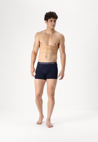 Polo Ralph Lauren TRUNK 3 PACK - Ozke boksarice - 3pk wht aop/rl red/cruise navy