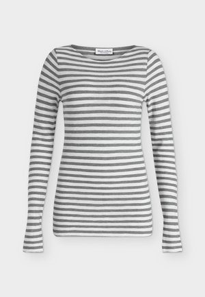 Marc O'Polo, T-SHIRT, LONGSLEEVE, STRIPE - T-shirt à manches longues - medium grey