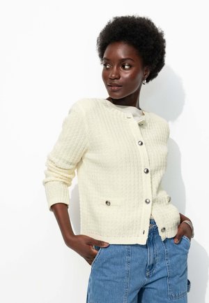 À ÉPAULETTES - Gilet - ecru