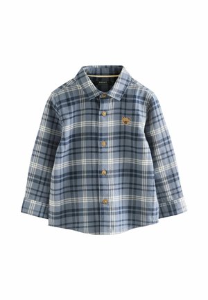 Next REGULAR FIT - LONG SLEEVE CHECK CHARACTER - Hemd - blue bear check