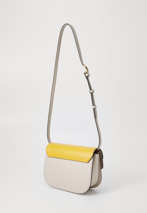 CROSSBODY ROUND - Cross body bag - toni senape3