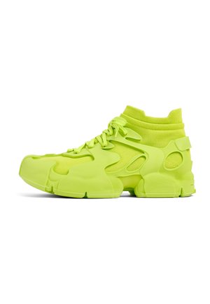 High-top trainers - helles grün