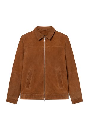NYLE SUEDE - Læderjakker - brown