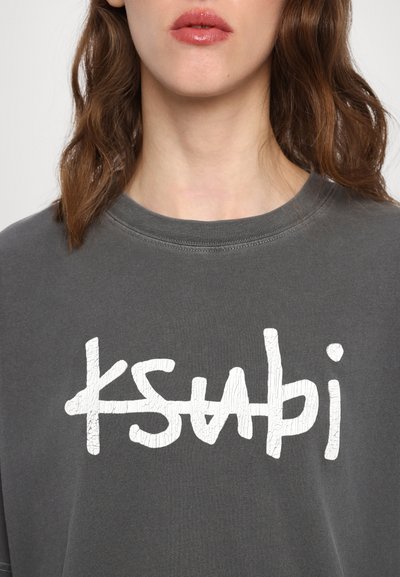 Ksubi TEE - Trükipildiga T-särk - charcoal grey