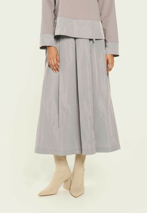 GORIZIA - A-linjainen hame - light grey
