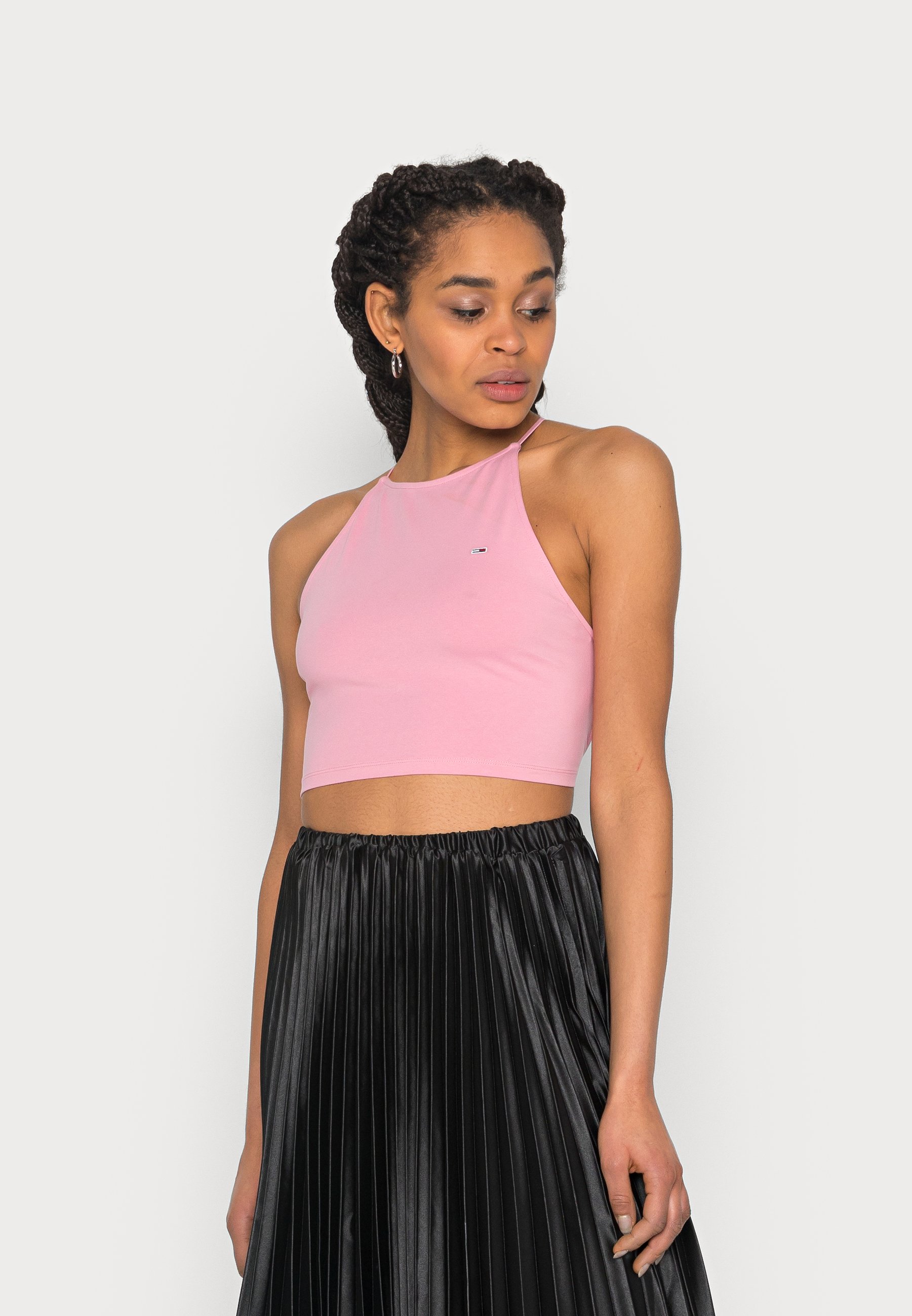 pink tommy jeans top