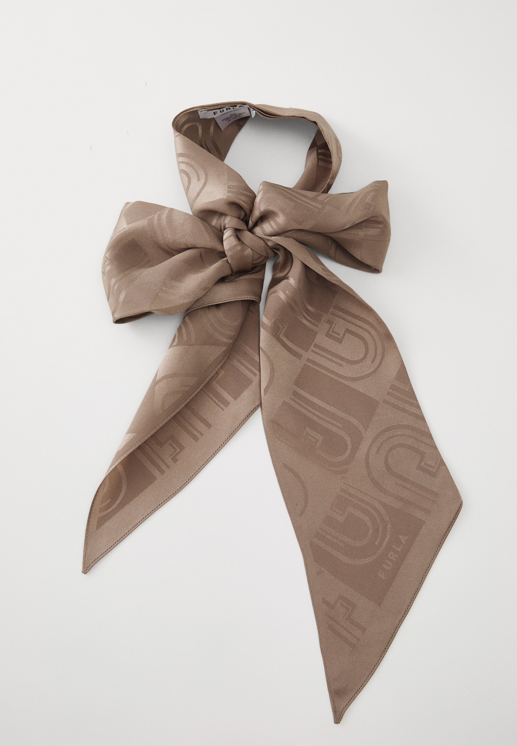 Furla FIONA SKINNY SCARF Sciarpa stucco gray/marrone Zalando