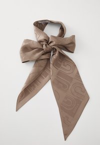 FIONA SKINNY SCARF - Huivi - stucco gray