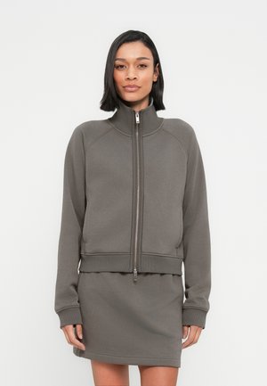 KIRA ZIP  - Φούτερ με φερμουάρ - gunmetal