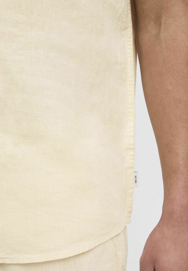 IDMONK LINEN MIX - Shirt - fog3