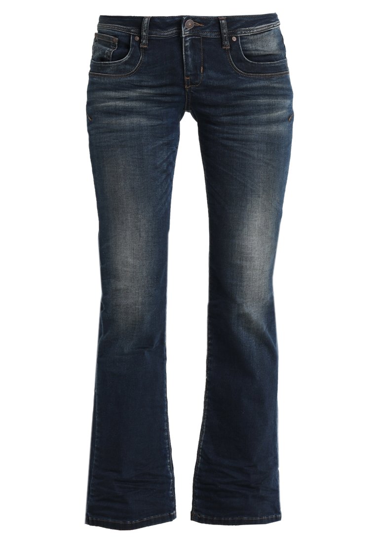 LTB Bootcut jeans zwartblauw denim