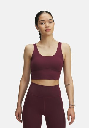 Under Armour MERIDIAN FITTED - Top - dark maroon