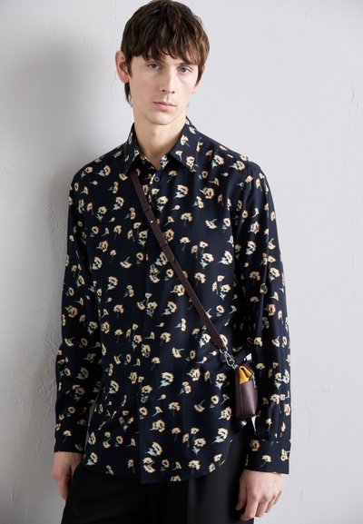 Paul Smith REGULAR FIT SHIRT - Vapaa-ajan kauluspaita - black
