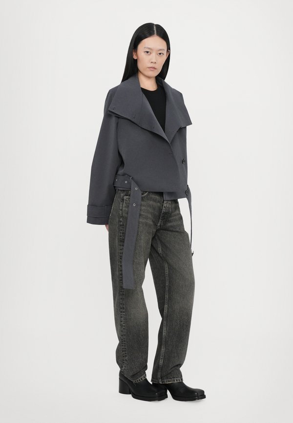 TIKA JACKET - Summer jacket - ebony4