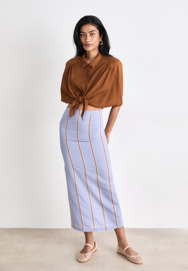 CATALANA - Maxi skirt - lavender malt4