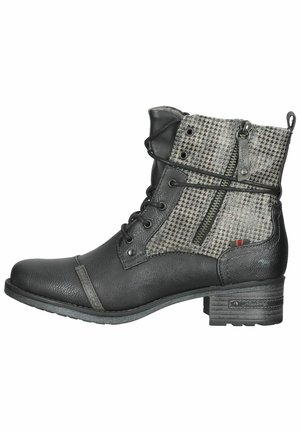 Bottines à lacets - schwarz